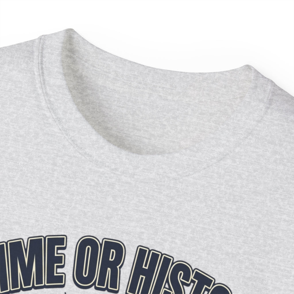 Anime or History Tee — "Ancient Astronaut Theorists Say Yes" Retro UFO T-Shirt