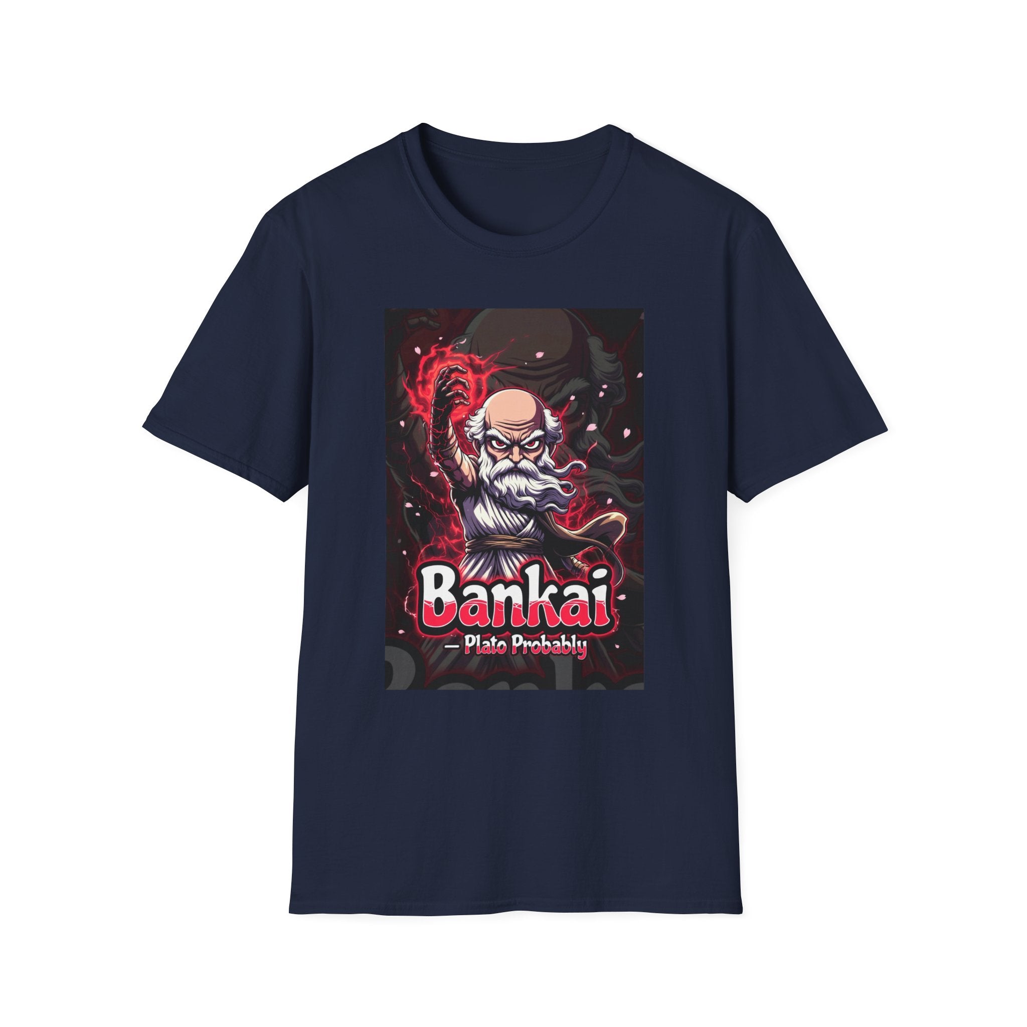 Banzai Samurai Tee — 'Bankai' Retro Anime Warrior Graphic T-Shirt