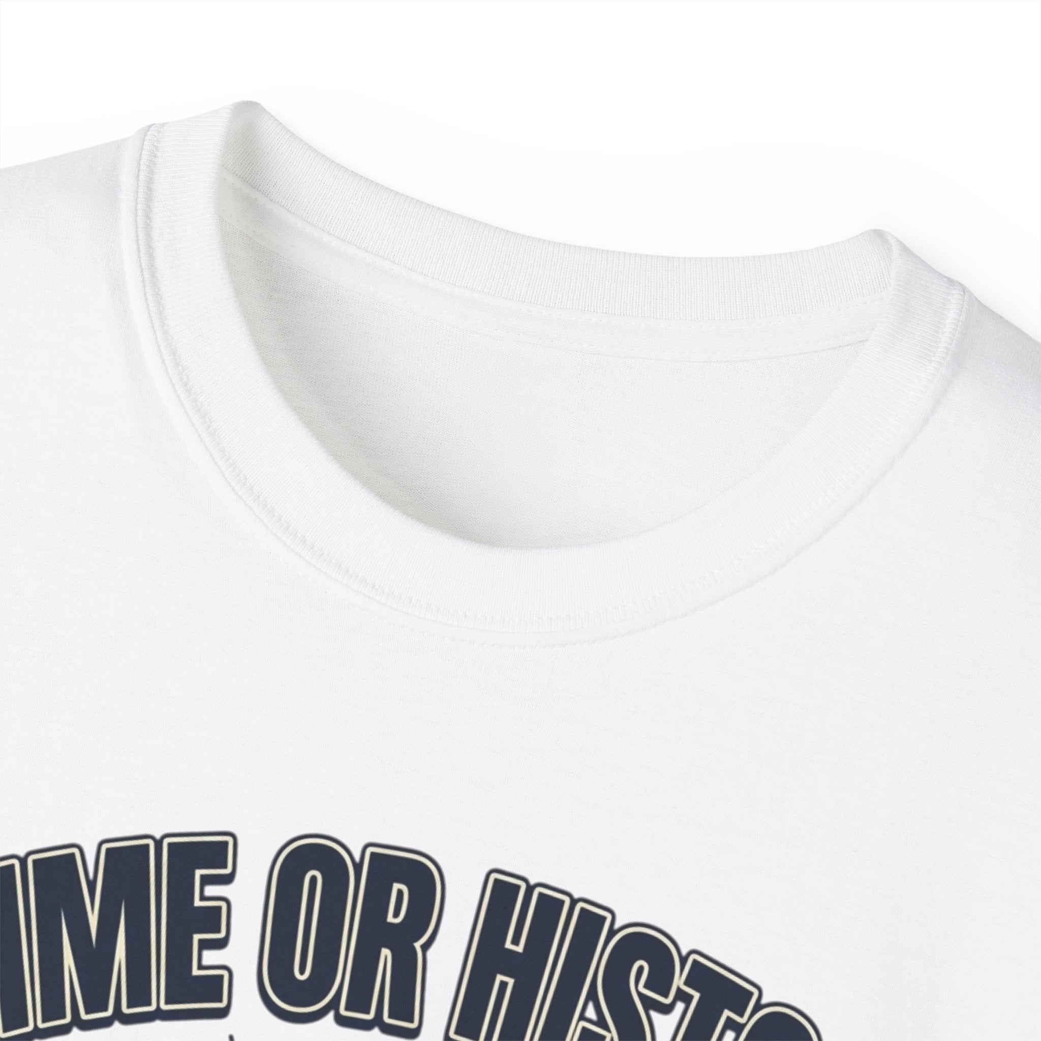 Anime or History Tee — "Ancient Astronaut Theorists Say Yes" Retro UFO T-Shirt
