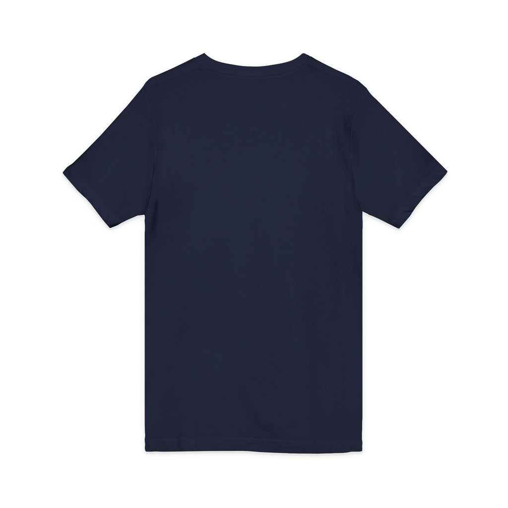 Frog Meditation V-Neck Tee – "Be Still and Know" Relaxing Frog Graphic Shirt