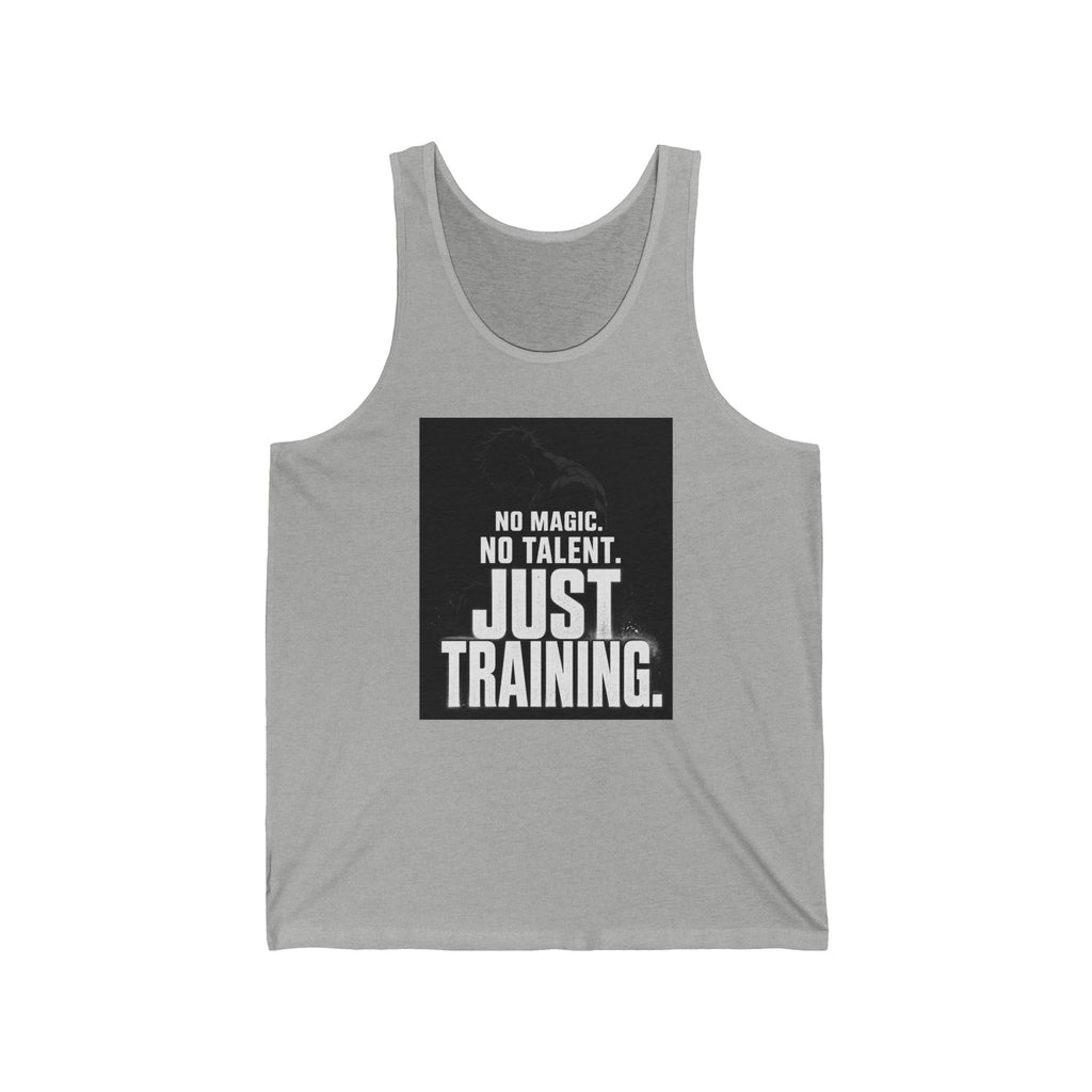 Just Training Tank Top — Motivational Gym Workout Tank