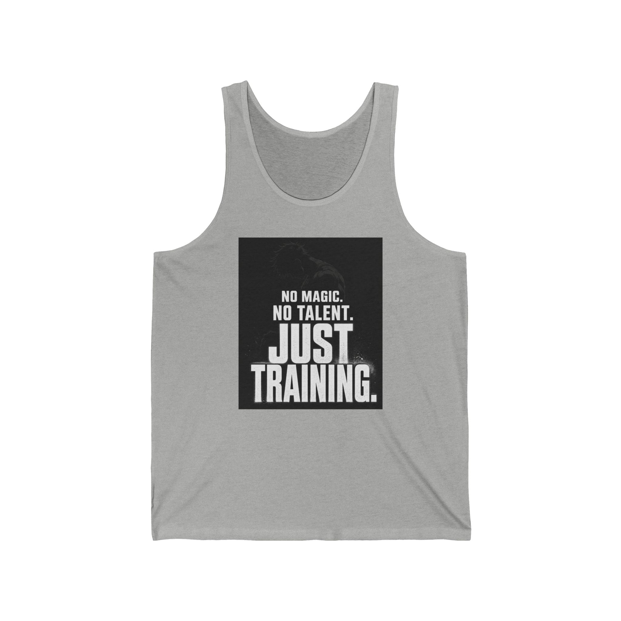 Just Training Tank Top — Motivational Gym Workout Tank