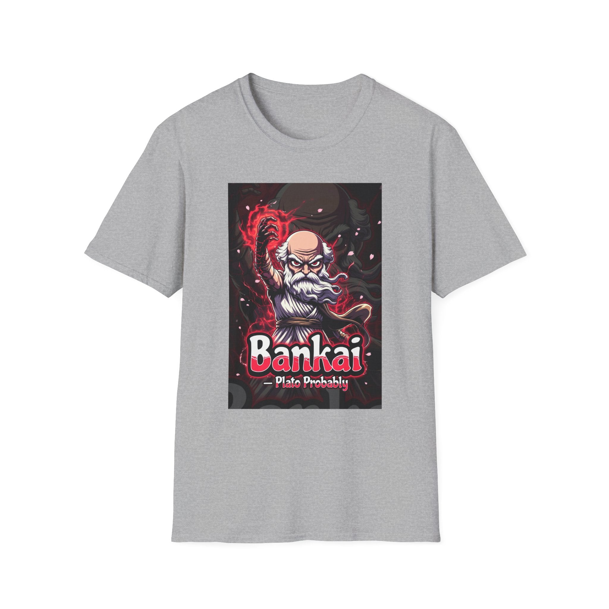 Banzai Samurai Tee — 'Bankai' Retro Anime Warrior Graphic T-Shirt