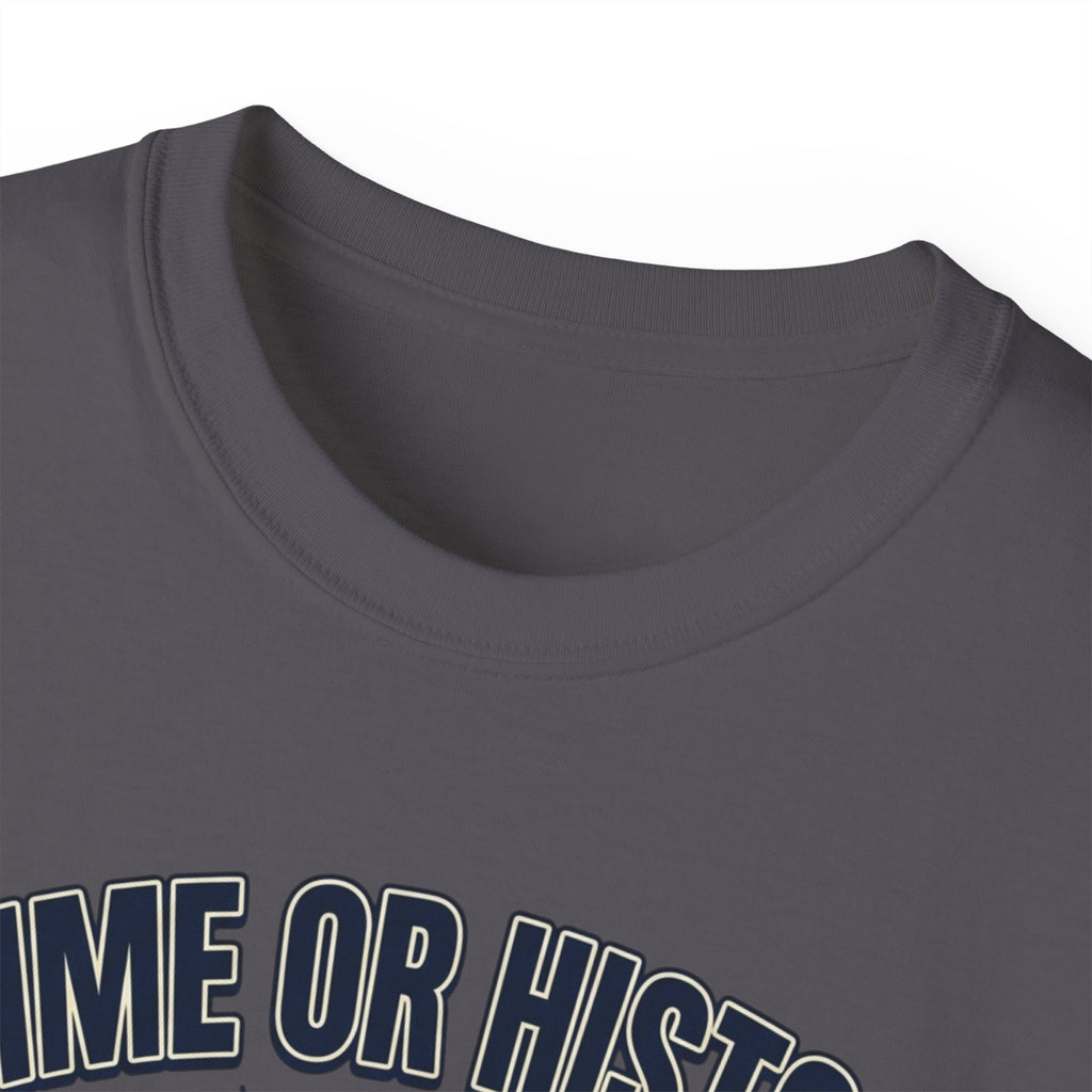 Anime or History Tee — "Ancient Astronaut Theorists Say Yes" Retro UFO T-Shirt