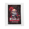 Velveteen Plush Blanket — 'Bankai Plato Probably' Anime-Style Wizard Throw