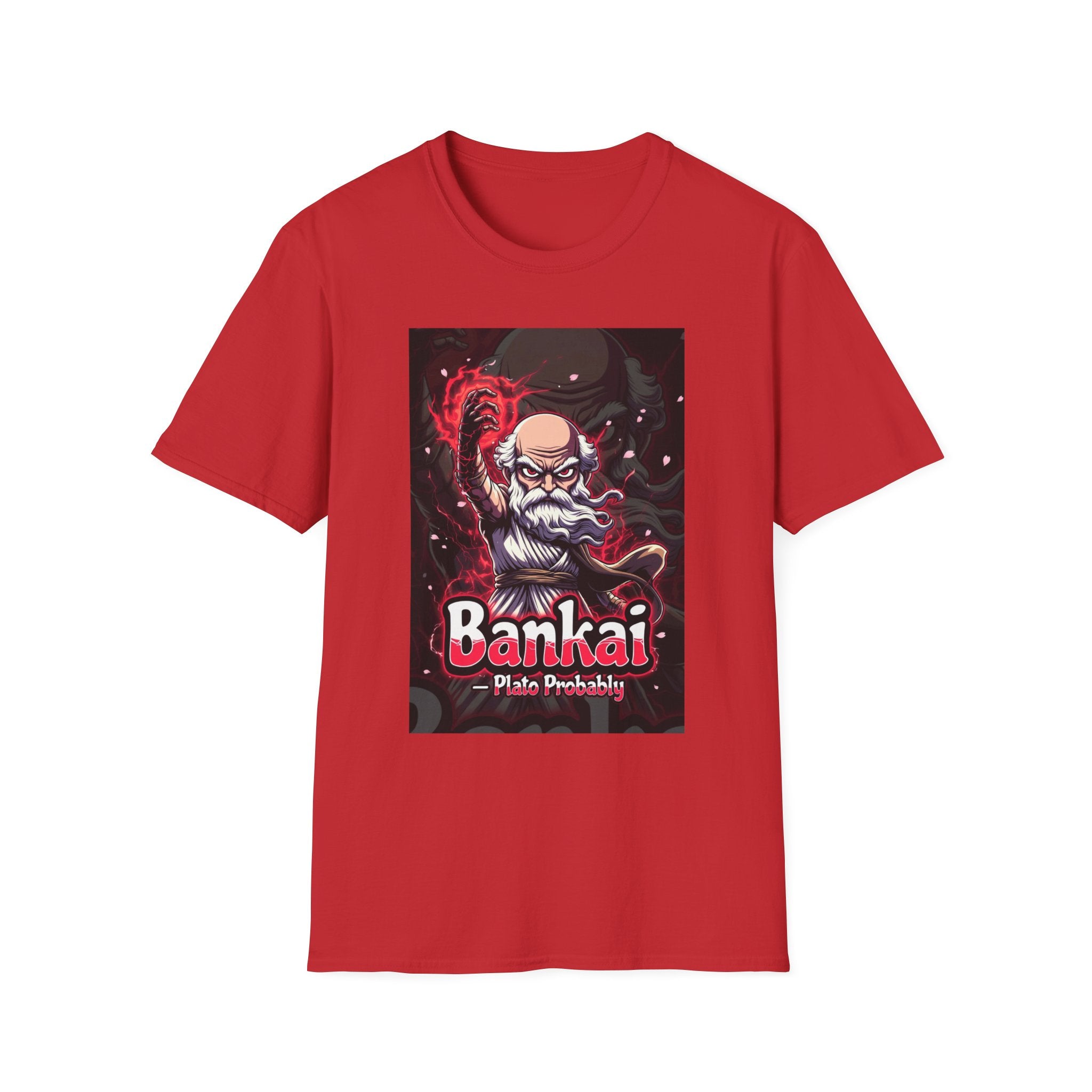 Banzai Samurai Tee — 'Bankai' Retro Anime Warrior Graphic T-Shirt