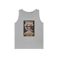 Hero Quote Tank Top — "A hero is someone who gets up" Inspirational Graphic Tank