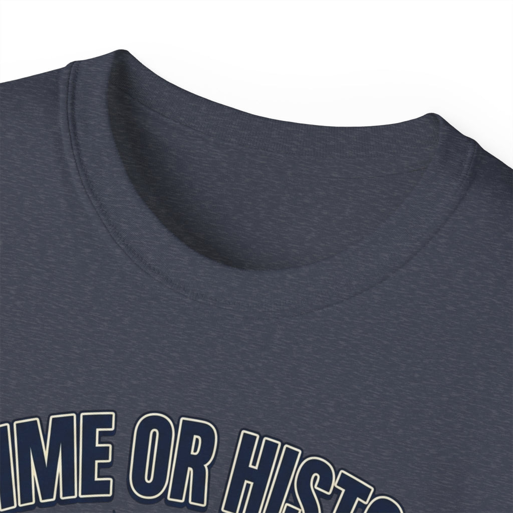 Anime or History Tee — "Ancient Astronaut Theorists Say Yes" Retro UFO T-Shirt