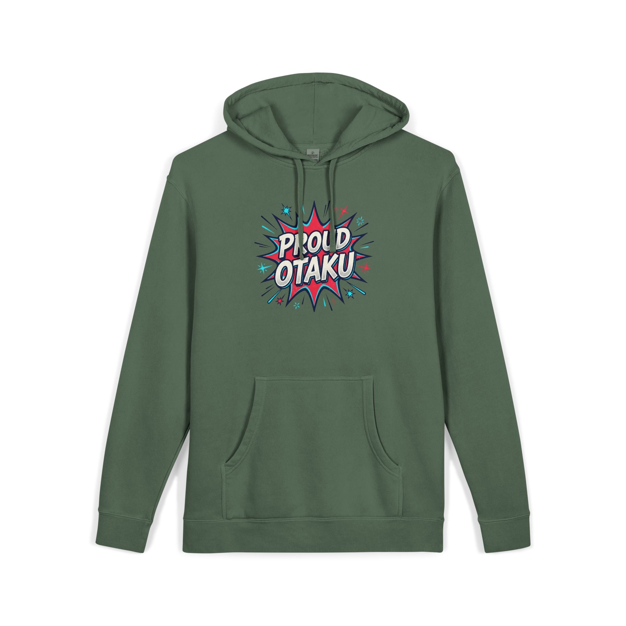 Proud Otaku Hoodie — Retro Comic Anime Pullover