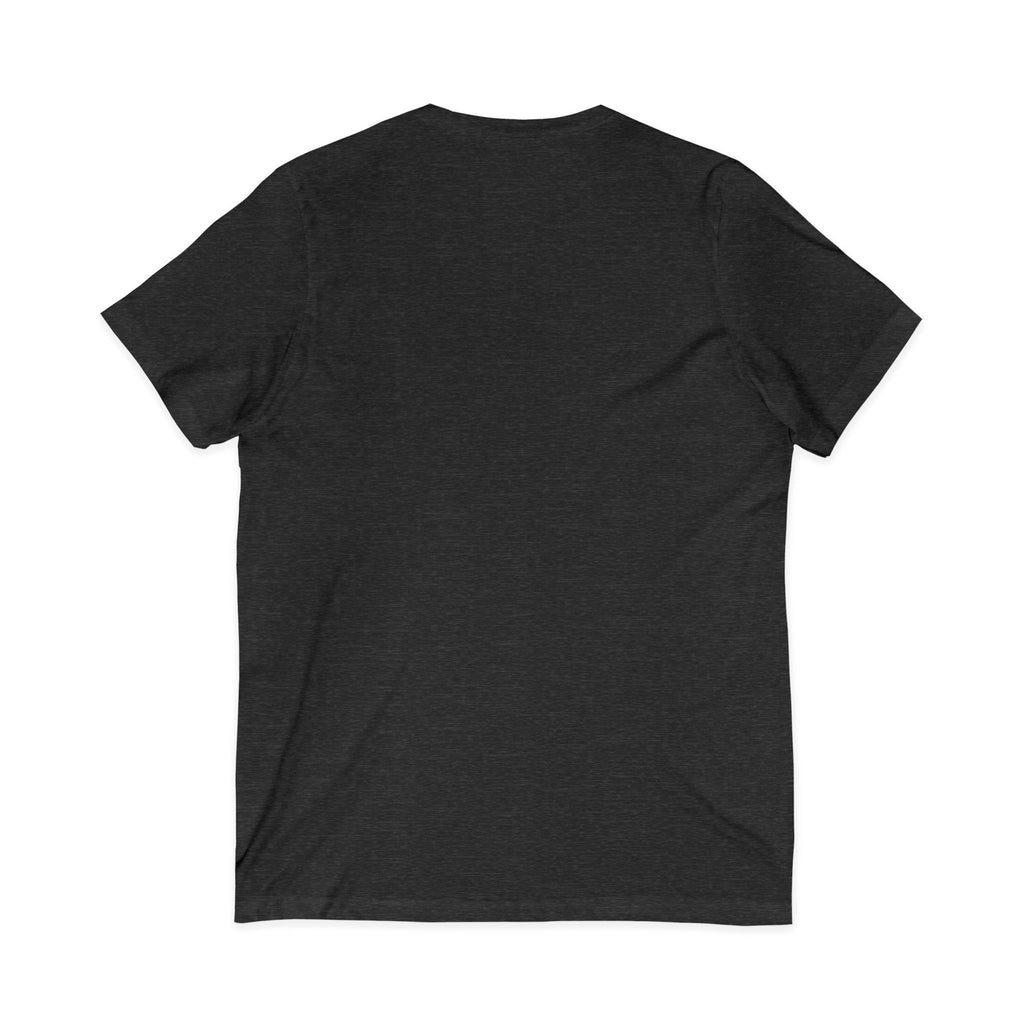 Frog Meditation V-Neck Tee – "Be Still and Know" Relaxing Frog Graphic Shirt