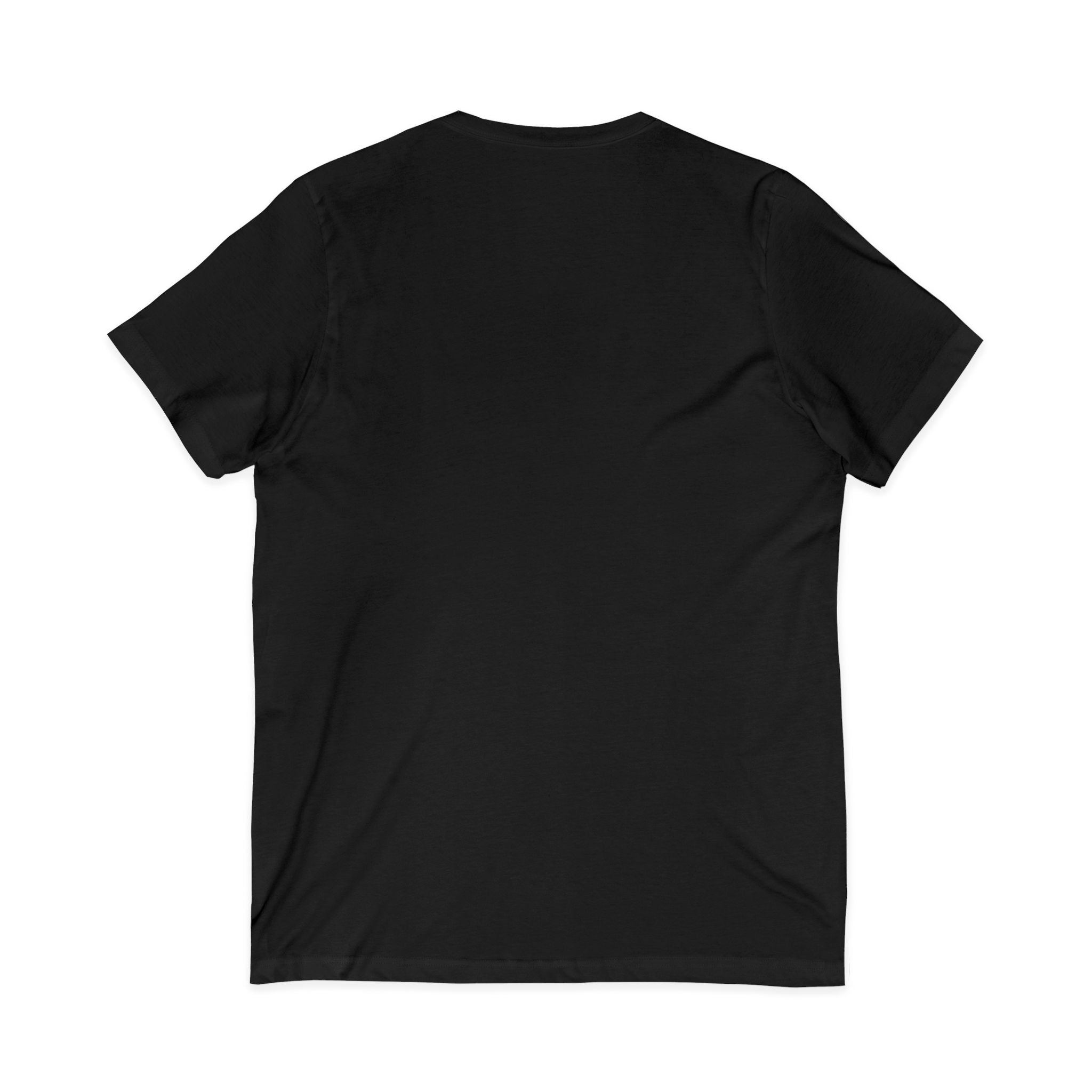 Frog Meditation V-Neck Tee – "Be Still and Know" Relaxing Frog Graphic Shirt