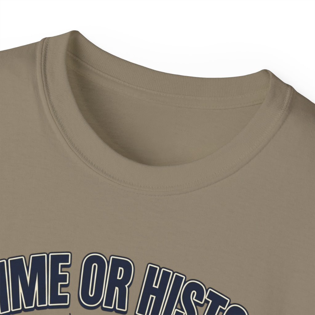 Anime or History Tee — "Ancient Astronaut Theorists Say Yes" Retro UFO T-Shirt