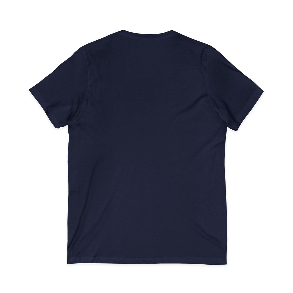 Frog Meditation V-Neck Tee – "Be Still and Know" Relaxing Frog Graphic Shirt