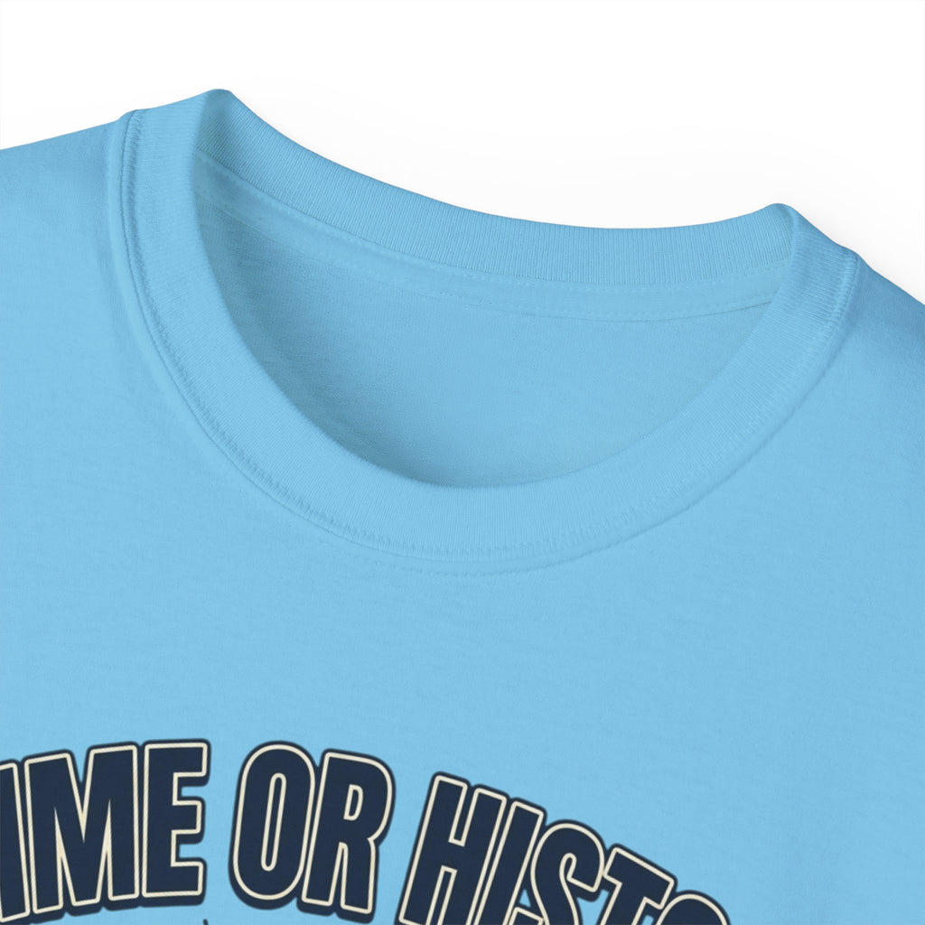 Anime or History Tee — "Ancient Astronaut Theorists Say Yes" Retro UFO T-Shirt