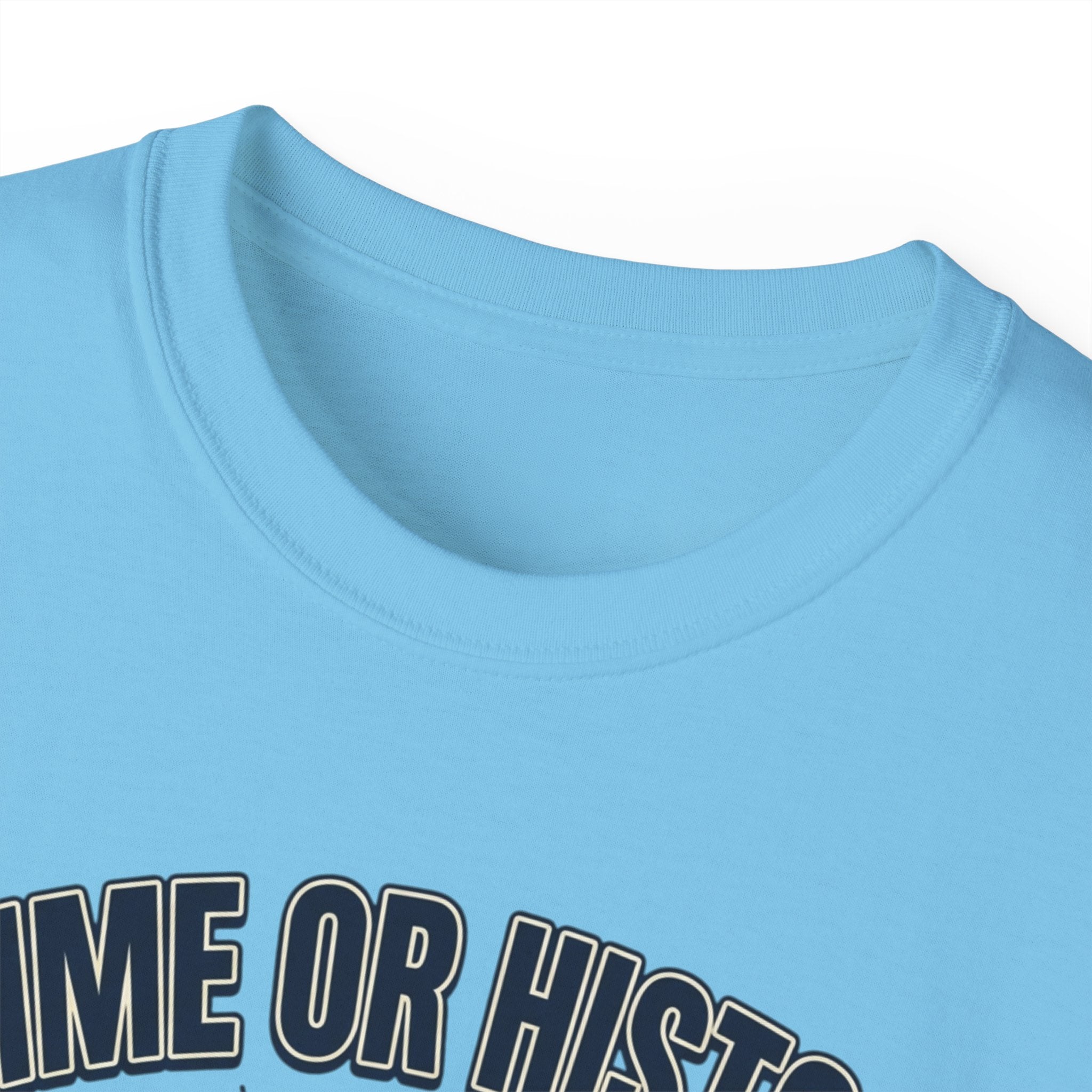 Anime or History Tee — "Ancient Astronaut Theorists Say Yes" Retro UFO T-Shirt