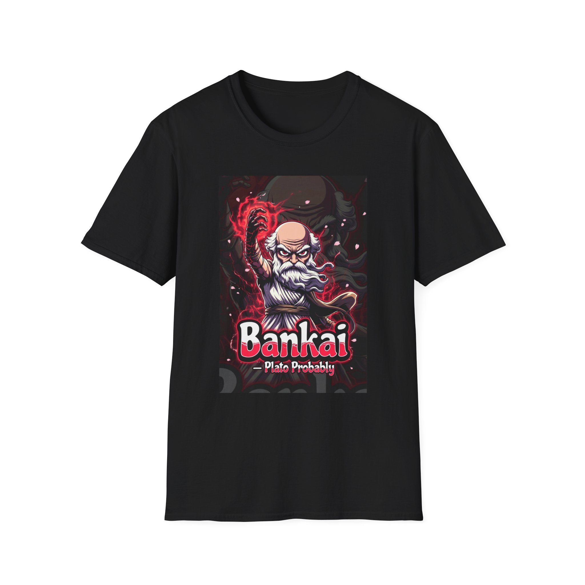 Banzai Samurai Tee — 'Bankai' Retro Anime Warrior Graphic T-Shirt