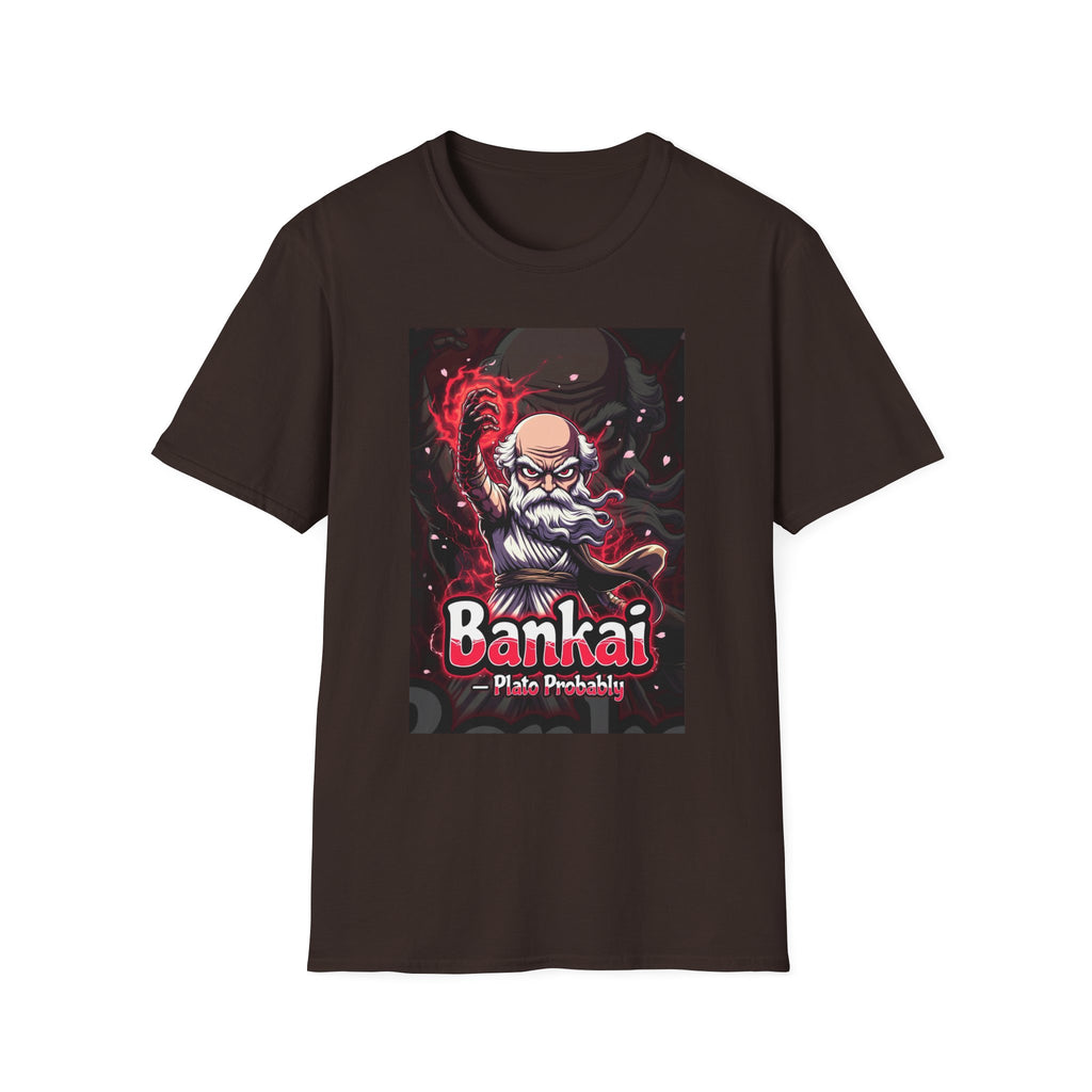 Banzai Samurai Tee — 'Bankai' Retro Anime Warrior Graphic T-Shirt