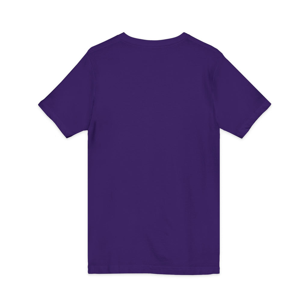 Frog Meditation V-Neck Tee – "Be Still and Know" Relaxing Frog Graphic Shirt
