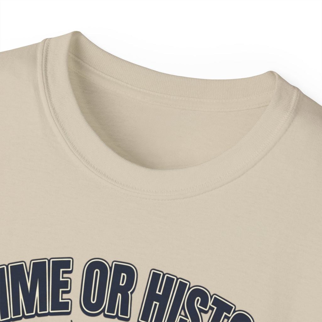 Anime or History Tee — "Ancient Astronaut Theorists Say Yes" Retro UFO T-Shirt