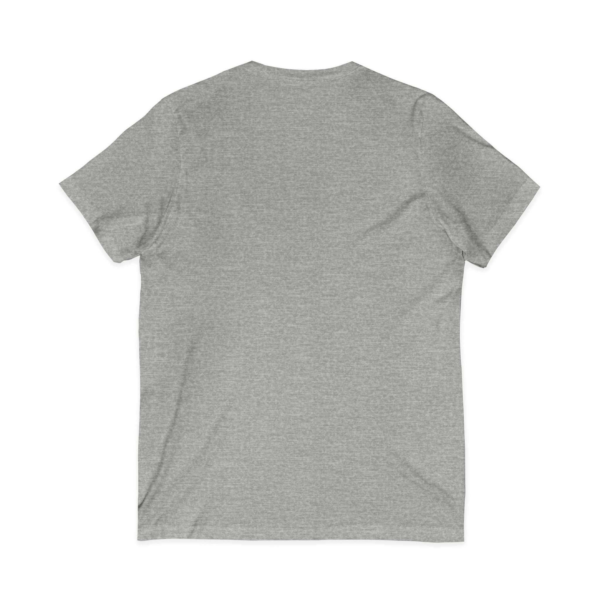 Frog Meditation V-Neck Tee – "Be Still and Know" Relaxing Frog Graphic Shirt