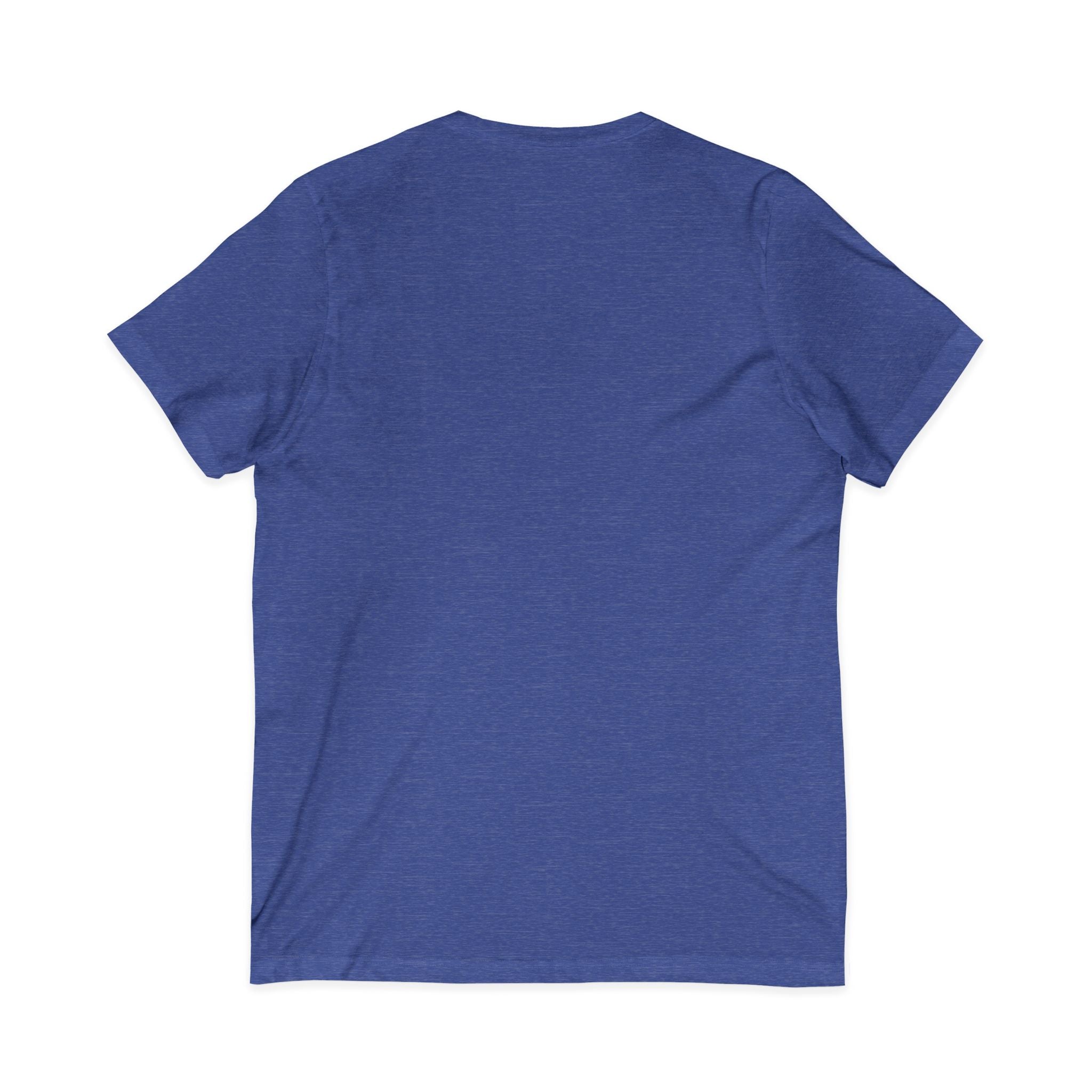 Frog Meditation V-Neck Tee – "Be Still and Know" Relaxing Frog Graphic Shirt