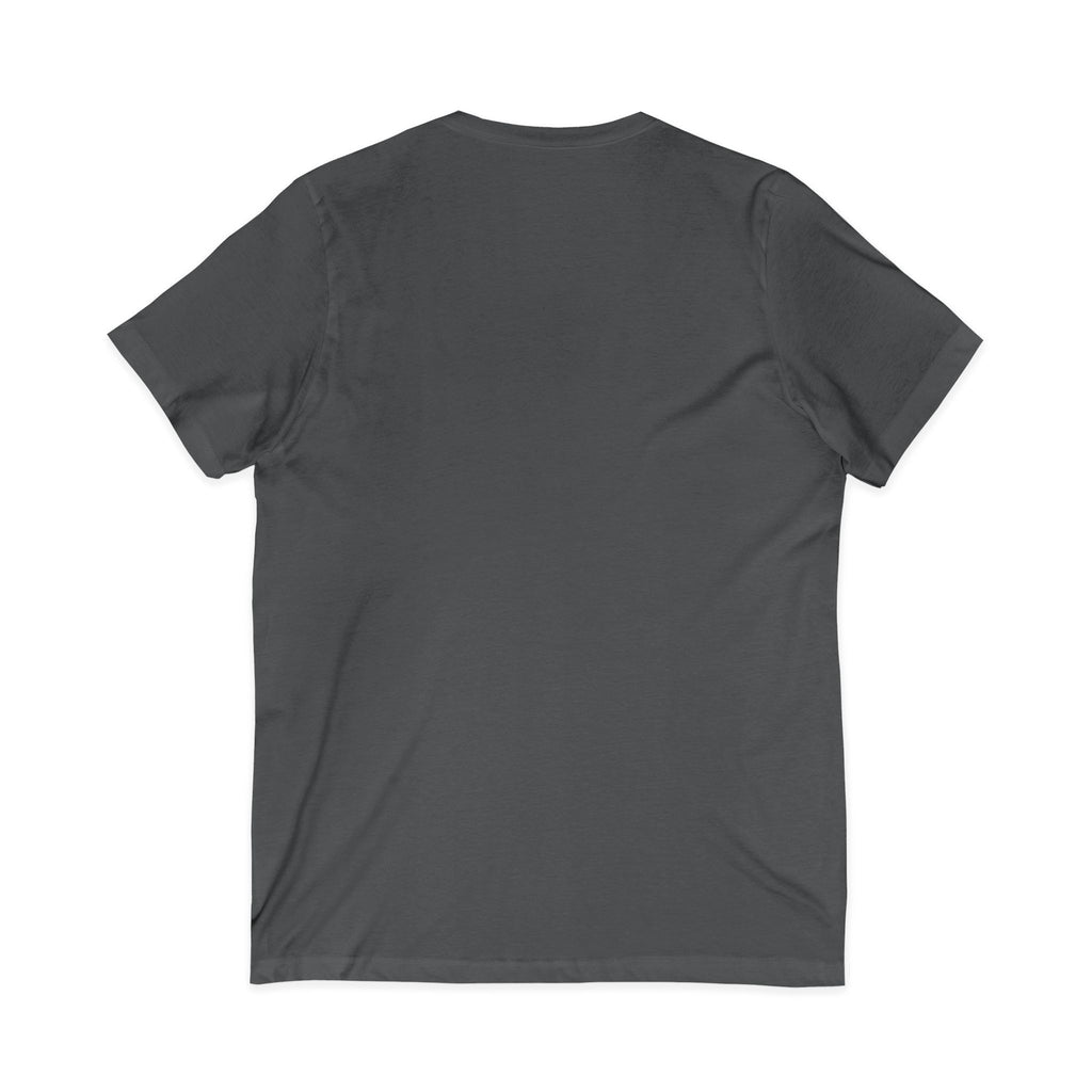 Frog Meditation V-Neck Tee – "Be Still and Know" Relaxing Frog Graphic Shirt
