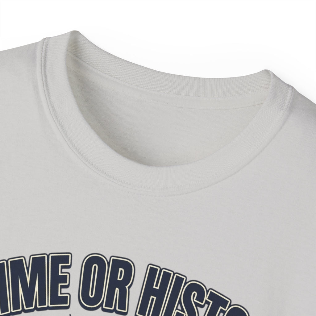 Anime or History Tee — "Ancient Astronaut Theorists Say Yes" Retro UFO T-Shirt