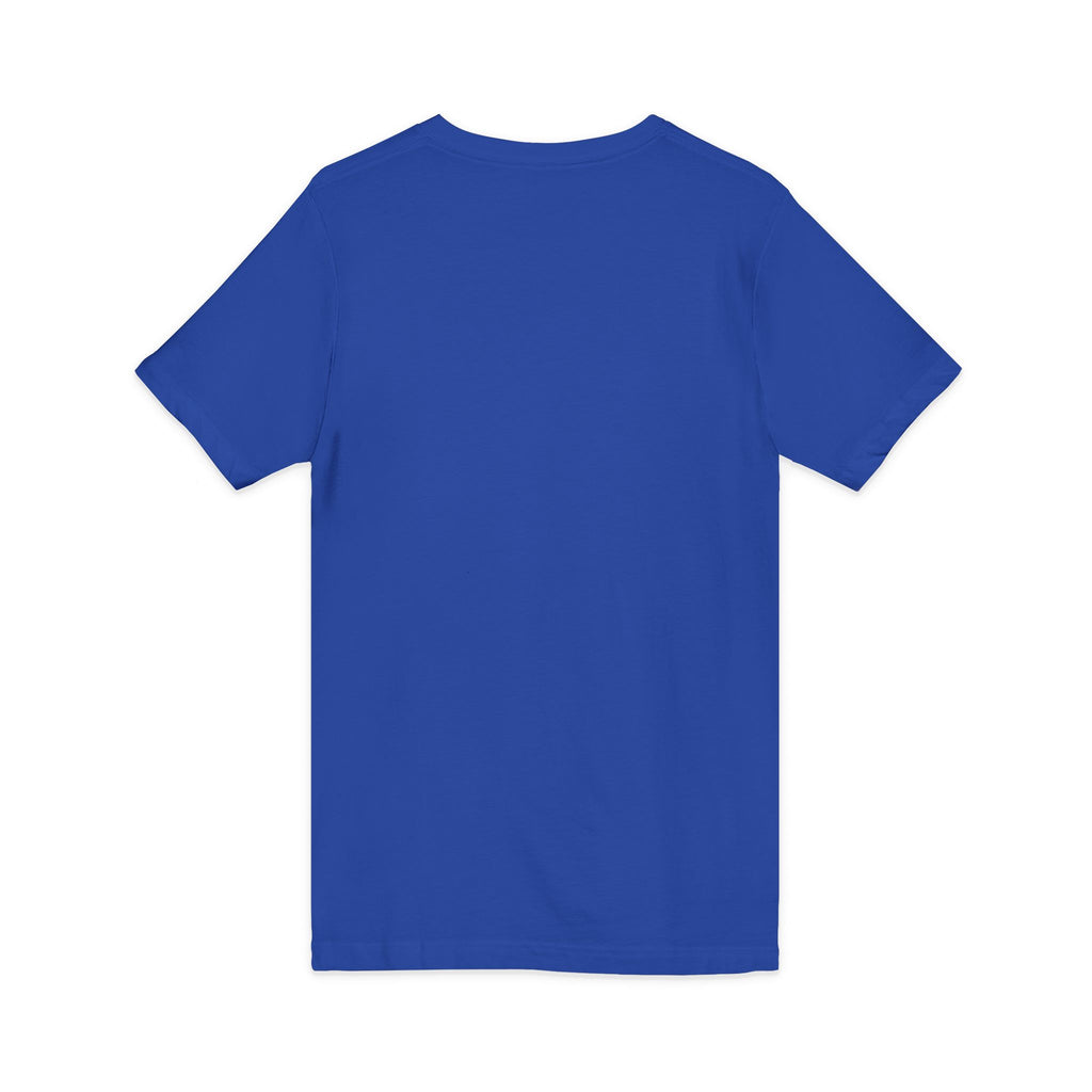Frog Meditation V-Neck Tee – "Be Still and Know" Relaxing Frog Graphic Shirt